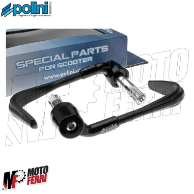 MF4955 Paraleva Polini Protezione Leva Freno Nero Universale Scooter Aerox F12