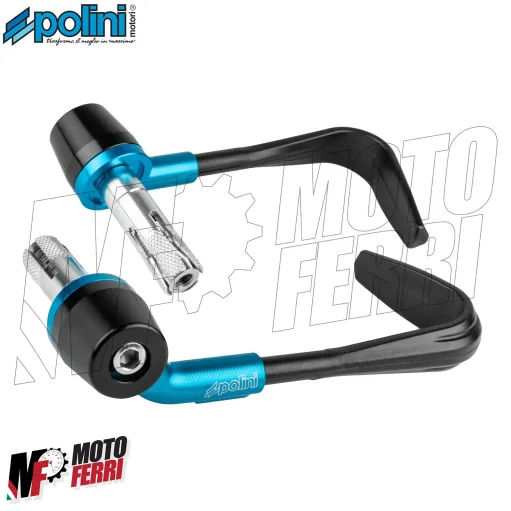 MF4956 - Paraleva Polini Protezione Leva Freno Blu Universale Scooter Aerox F12