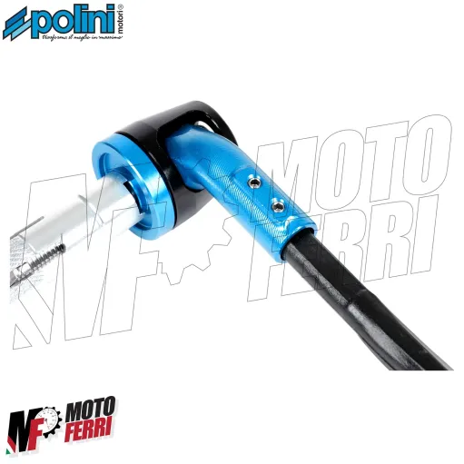 MF4956 - Paraleva Polini Protezione Leva Freno Blu Universale Scooter Aerox F12