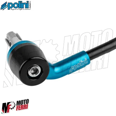 MF4956 - Paraleva Polini Protezione Leva Freno Blu Universale Scooter Aerox F12