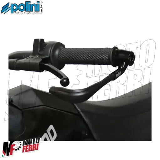 MF4955 Paraleva Polini Protezione Leva Freno Nero Universale Scooter Aerox F12