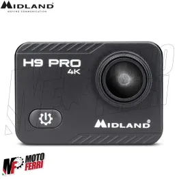 MF4973 Action Cam Midland H9 PRO Videocamera 4K 30fps Impermeabile Moto MTB 2