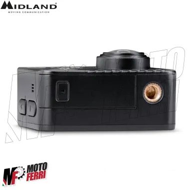 MF4973 Action Cam Midland H9 PRO Videocamera 4K 30fps Impermeabile Moto MTB