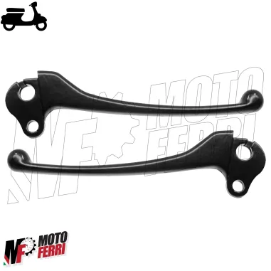MF0409 Leve Freno Frizione Nere Vespa PX 125 150 200 Arcobaleno T5 125 VNX5T