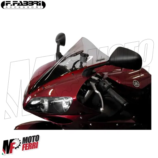 MF4976 Cupolino Fumè Chiaro Double Bubble Fabbri Yamaha YZF R1 2004 2005 2006