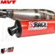 MF2274 Marmitta Minarelli AM6 MVT S-Race Scarico EC12 per Motore 70 / 90 CC 2T