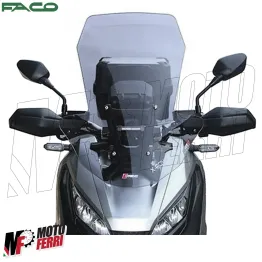 MF4988 Cupolino Fumè Alto Touring Faco per Honda X-Adv 750 mod 2017 / 2020 2