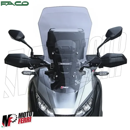 MF4988 Cupolino Fumè Alto Touring Faco per Honda X-Adv 750 mod 2017 / 2020