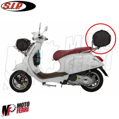 MF4991 Borsa SIP Classic Valigia Nero 35Lt per Portapacchi Universale Vespa