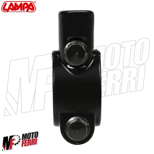 MF4997 Attacco Specchietto Lampa per Manubrio Moto Ø 22mm Filetto M10 Dx