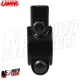 MF4997 Attacco Specchietto Lampa per Manubrio Moto Ø 22mm Filetto M10 Dx