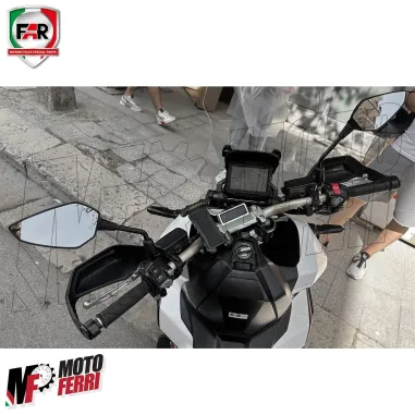 MF4500 Specchietti FAR Nero Carbon Look Omologati per Honda X-ADV 750 2017/2024