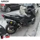 MF2006 Marmitta Scarico + Collettori Arrow Race-Tech Dark Yamaha TMax 530 560
