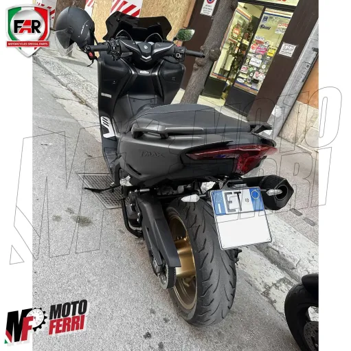 MF4419 Coppia Frecce Led FAR Micro in Metallo Universali Moto Scooter - 9cm