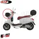 MF4990 Borsa SIP Classic Valigia Pelle Marrone 10 Lt Portapacchi Universale Vespa