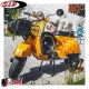 MF4990 Borsa SIP Classic Valigia Pelle Marrone 10 Lt Portapacchi Universale Vespa