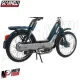 Marmitta Giannelli Fire Serpentone Piaggio 50 CIAO PX FL con Silenziatore Nero