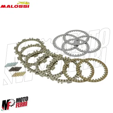 Serie Dischi Frizione Malossi con Molle Yamaha TMax 500 IE / Carb 2001 - 2011