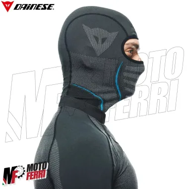 MF5008 Sottocasco Dainese Dry Balaclava Traspirante Anti Vento per Moto Scooter