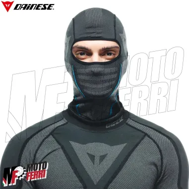 MF5008 Sottocasco Dainese Dry Balaclava Traspirante Anti Vento per Moto Scooter