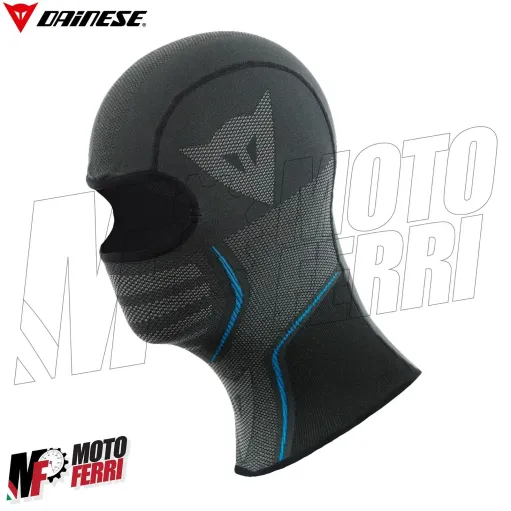 MF5008 Sottocasco Dainese Dry Balaclava Traspirante Anti Vento per Moto Scooter
