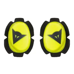 MF5009 Saponette Tuta Dainese Pista Knee Slider Giallo Fluo Moto Racing