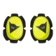 MF5009 Saponette Tuta Dainese Pista Knee Slider Giallo Fluo Moto Racing