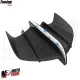 MF5013 Spoiler Ali Aerodinamiche Carbon Look per Carene Moto + Adesivi Bandiera
