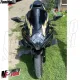 MF5013 Spoiler Ali Aerodinamiche Carbon Look per Carene Moto + Adesivi Bandiera