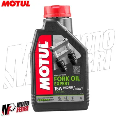 MF2426 - 1lt Fork Oil Motul Olio Forcella 15W Sintetico Road & Off Road SAE 15
