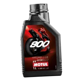 MF2417 Olio Motul 800 Factory Line Racing 100% Sintetico 2T Miscela Mix - 1Lt