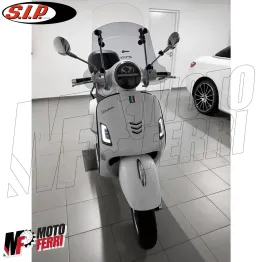 MF5026 Faro Anteriore SIP Black Led Vespa GTS Super 125 250 300 mod 2003 / 2018 2