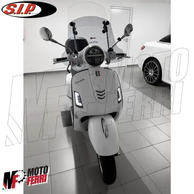 MF5026 Faro Anteriore SIP Black Led Vespa GTS Super 125 250 300 mod 2003 / 2018
