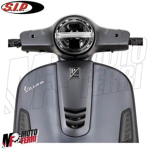 MF5026 Faro Anteriore SIP Black Led Vespa GTS Super 125 250 300 mod 2003 / 2018