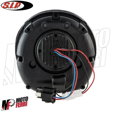 MF5026 Faro Anteriore SIP Black Led Vespa GTS Super 125 250 300 mod 2003 / 2018