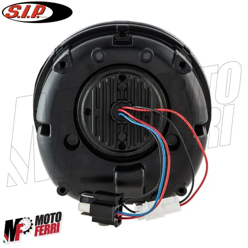 MF5026 Faro Anteriore SIP Black Led Vespa GTS Super 125 250 300 mod 2003 / 2018