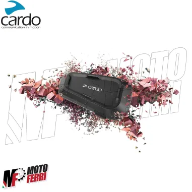 Interfono Bluetooth Cardo Spirit Impermeabile 400m per Casco Moto Scooter