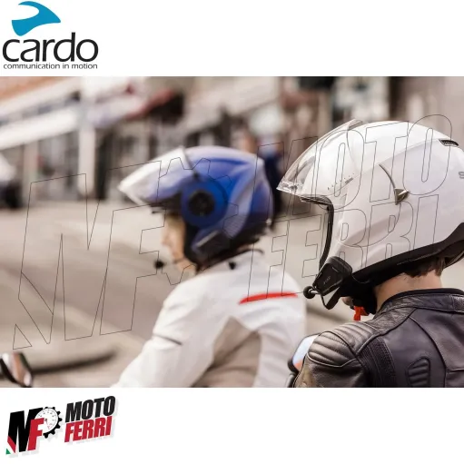 Interfono Bluetooth Cardo Spirit Impermeabile 400m per Casco Moto Scooter