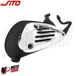 MF5028 Marmitta Sito Plus per Piaggio Liberty / Vespa ET4 50 4T Omologata 2