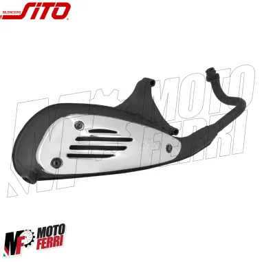 MF5028 Marmitta Sito Plus per Piaggio Liberty / Vespa ET4 50 4T Omologata