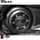 MF1395 Coperchio Carter CNC Nero per Yamaha TMax 500 530 dal 2001 al 2016