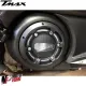 MF5031 Coperchio Carter CNC Silver per Yamaha TMax 500 530 dal 2001 al 2016