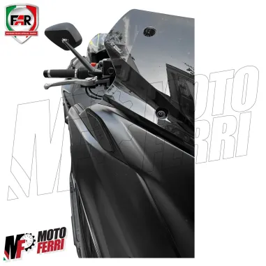 MF8857 Specchietti da Manubrio + Tappi FAR Capitan TMax 530 - 560 / 2012 - 2021