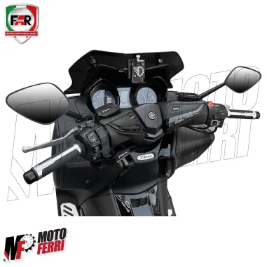 MF8857 Specchietti da Manubrio + Tappi FAR Capitan TMax 530 - 560 / 2012 - 2021