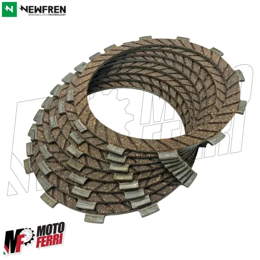 MF2858 Kit 9 Dischi Frizione Newfren Kawasaki Ninja 636 ZX-6R ZX-6RR Z750 Z800