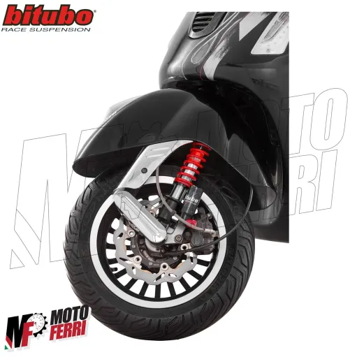 MF1704 Ammortizzatore Anteriore GEV Bitubo Gas Vespa GTS 125 250 300 Super HPE