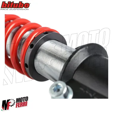MF1704 Ammortizzatore Anteriore GEV Bitubo Gas Vespa GTS 125 250 300 Super HPE