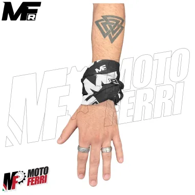 MF5041 Scaldacollo Bandana Tubolare MFR Multifunzione Bici Moto Scooter Quad