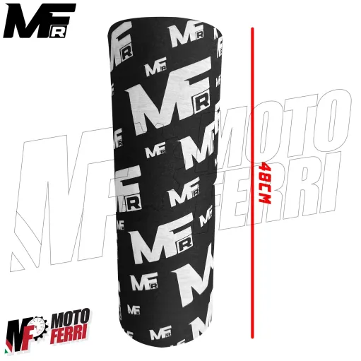MF5041 Scaldacollo Bandana Tubolare MFR Multifunzione Bici Moto Scooter Quad