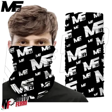 MF5041 Scaldacollo Bandana Tubolare MFR Multifunzione Bici Moto Scooter Quad